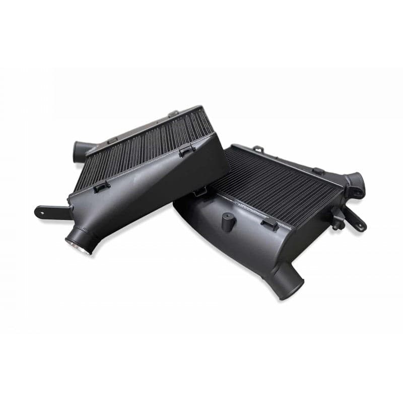 Zestaw podwójnych intercoolerów CSF 8194B (czarny) do AUDI C8 RS6/RS7 — zdjęcie 1