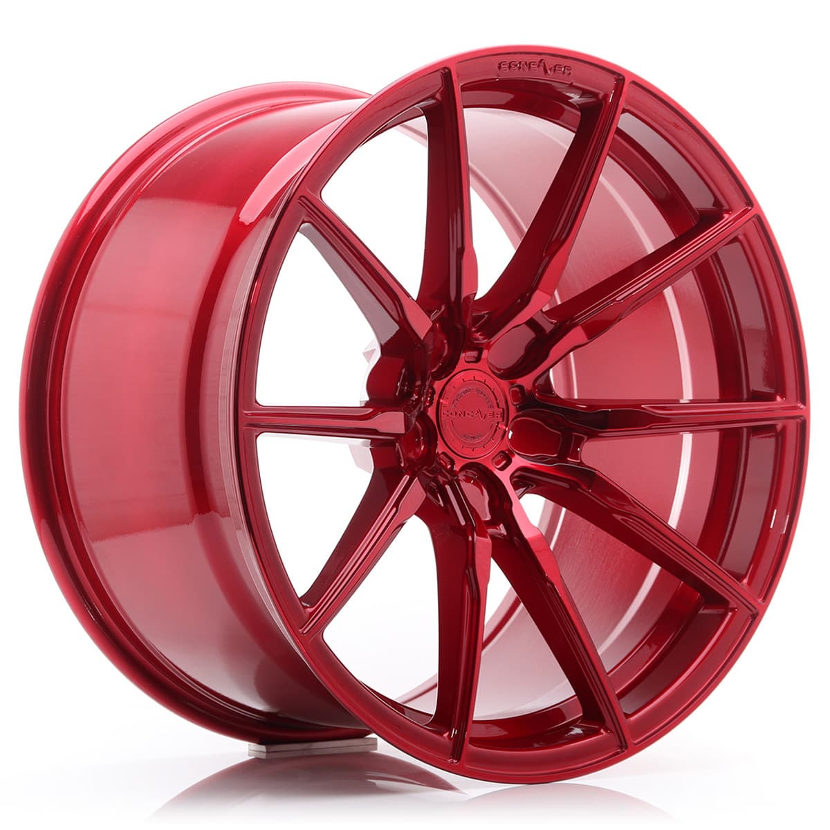 Concaver CVR4 21″ Performance Candy Red – zdjęcie felgi