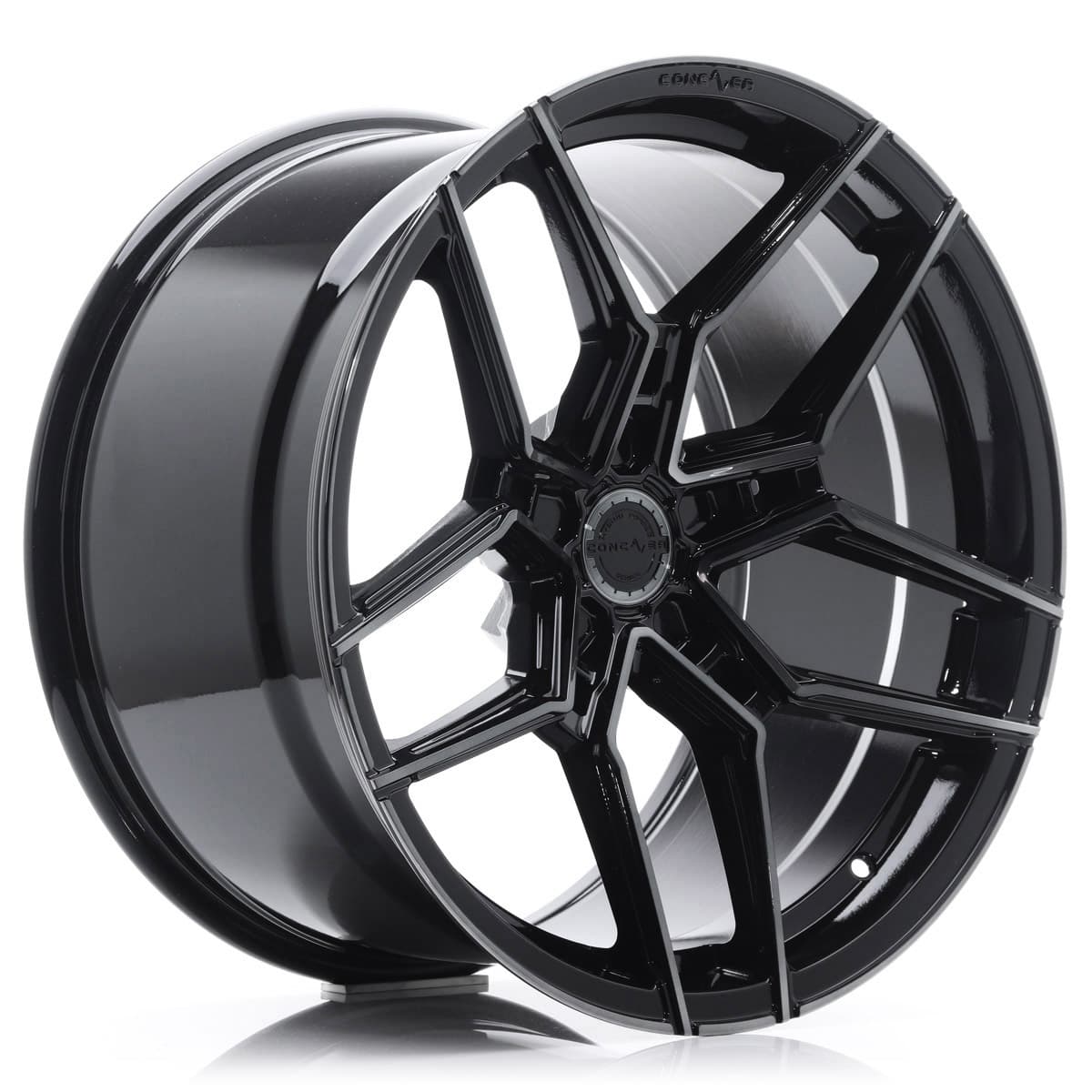 Concaver CVR5 20″ Deep Double Tinted Black – zdjęcie felgi