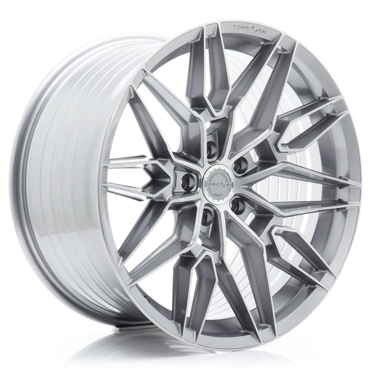 Concaver CVR6 21″ Performance Brushed Titanium – zdjęcie felgi