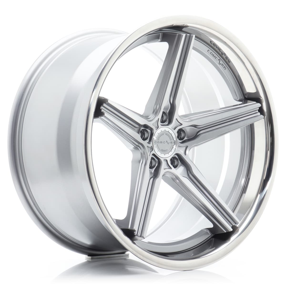 Concaver CVR9 20″ Extreme Brushed Titanium – zdjęcie felgi