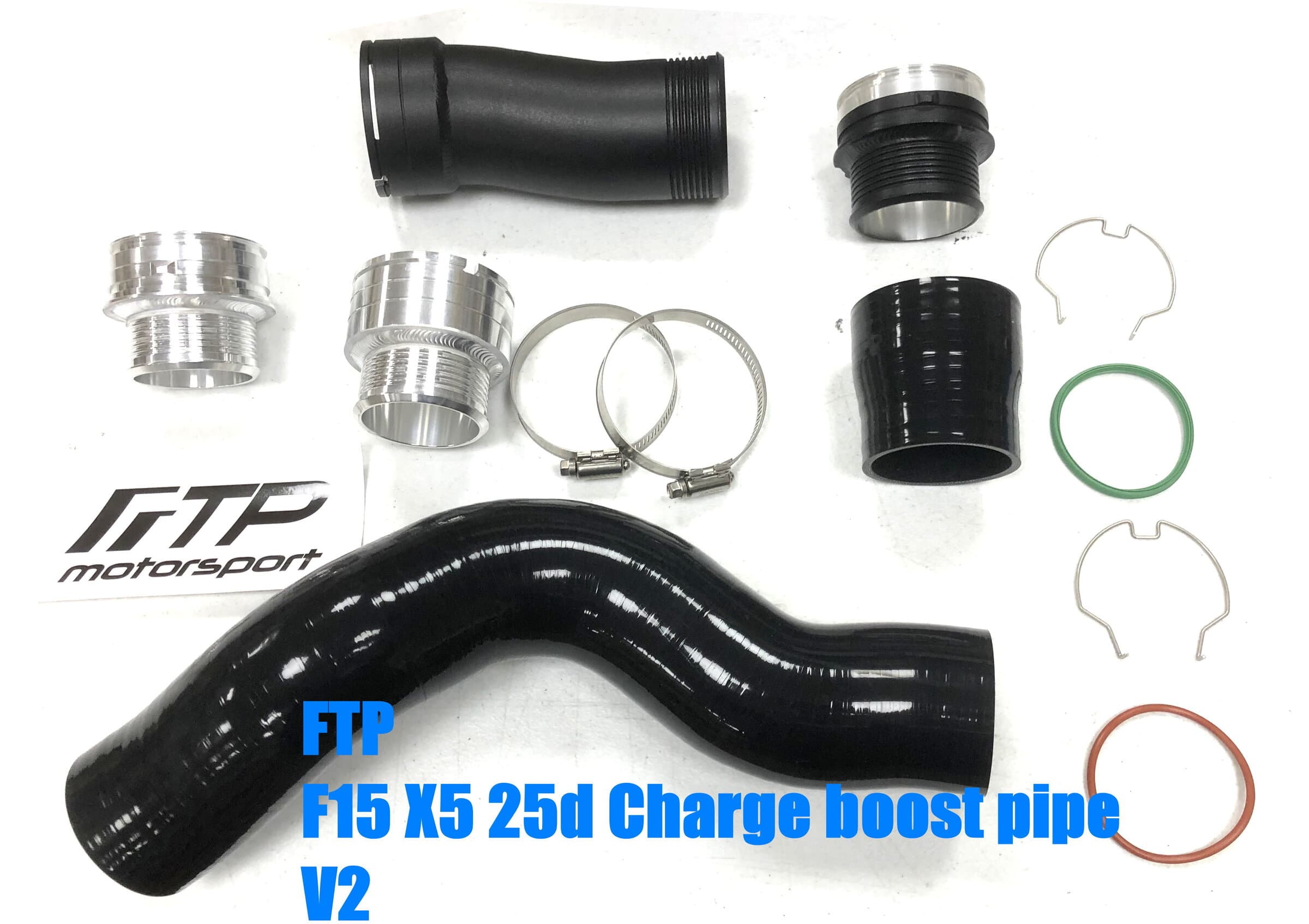 FTP Motorsport F15 X5 25d B47 charge pipe boost pipe kit V2 – zdjęcie produktu