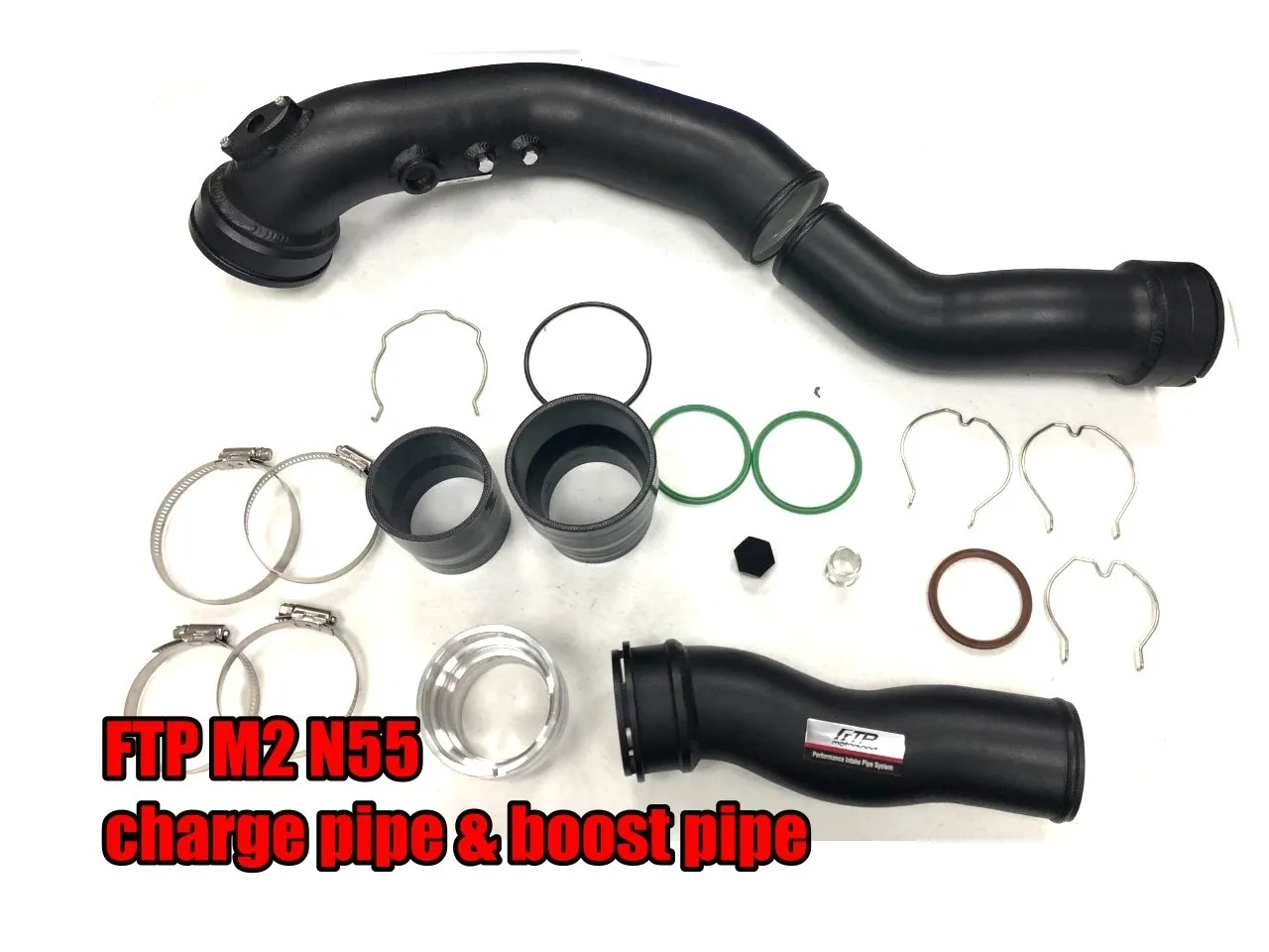FTP Motorsport BMW F87 M2 N55 charge pipe +Boost pipe V2 (M2, M135i,M235i,335i,435i) – zdjęcie produktu