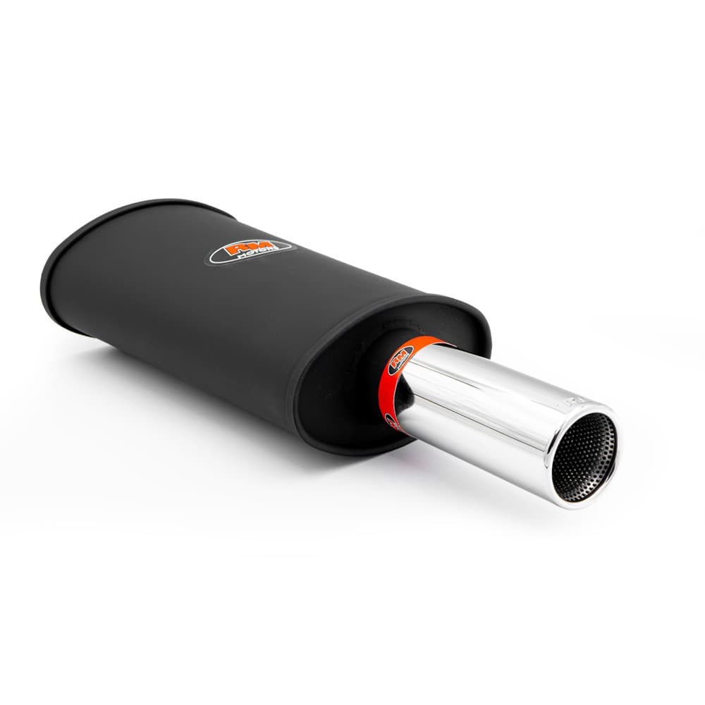 Tłumik sportowy RM115 z końcówką polerowaną KPZP76/76DP – zdjęcie produktu