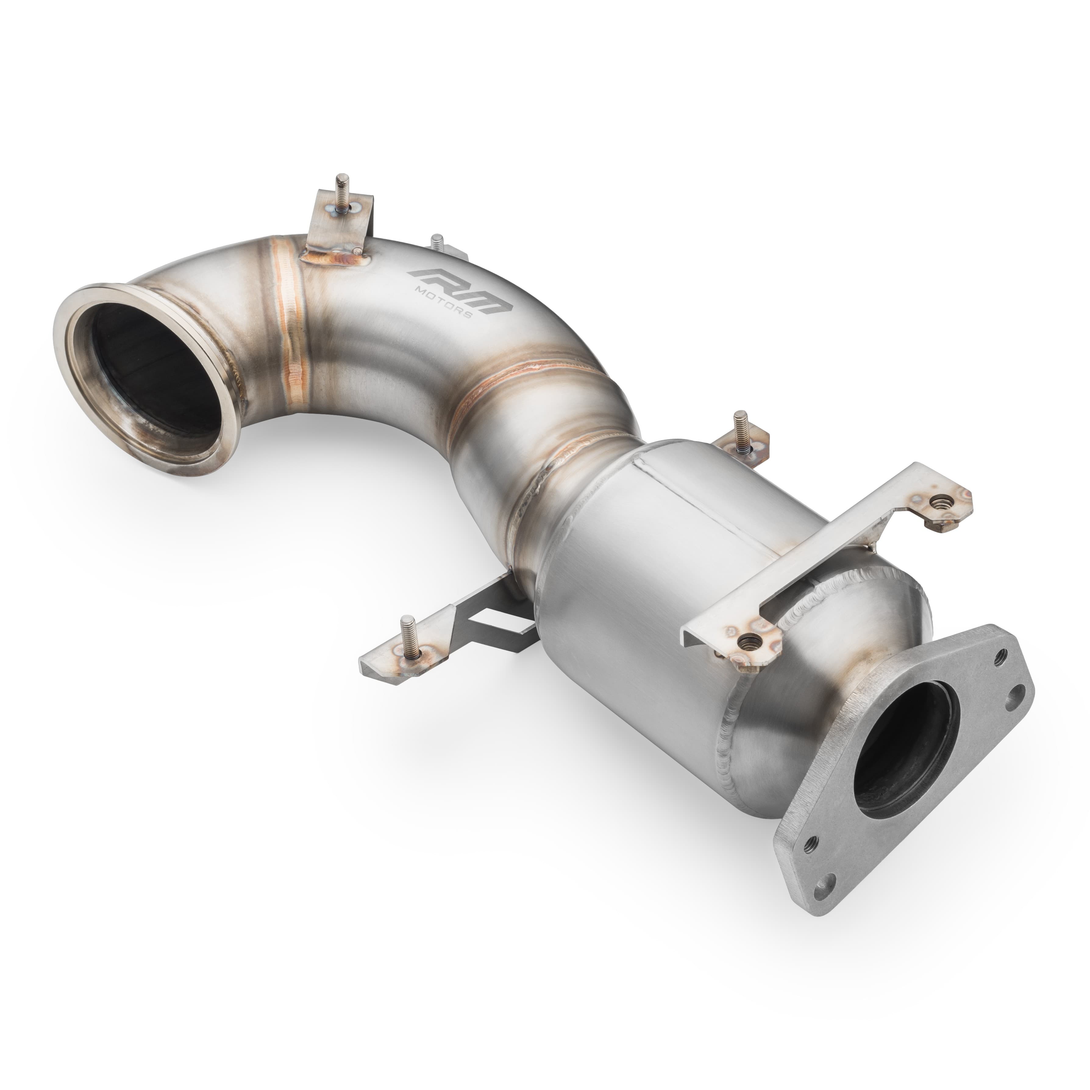 Downpipe Abarth 695 1.4T z katalizatorem Euro 4 – zdjęcie produktu