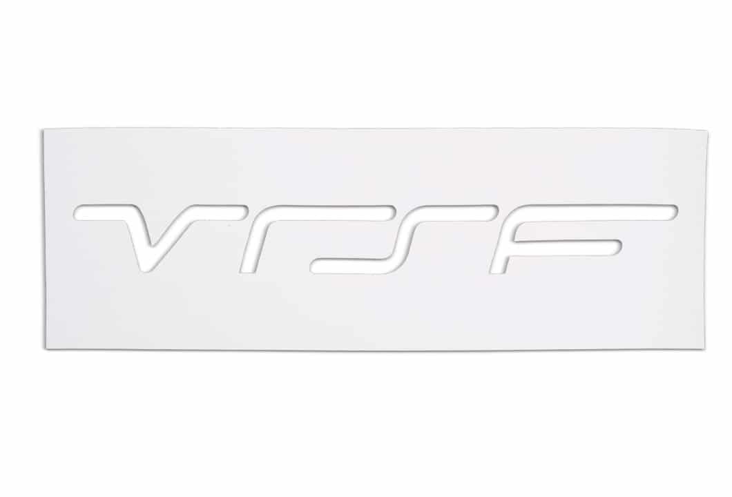 Szablon logo intercoolera VRSF – 16″ x 1,8″ – zdjęcie 1