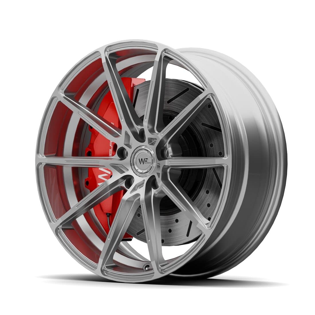 Felga WheelForce SL.2-FF | 19x8.5 ET40 5/112 | Sparkling Silver Matt Custom Made