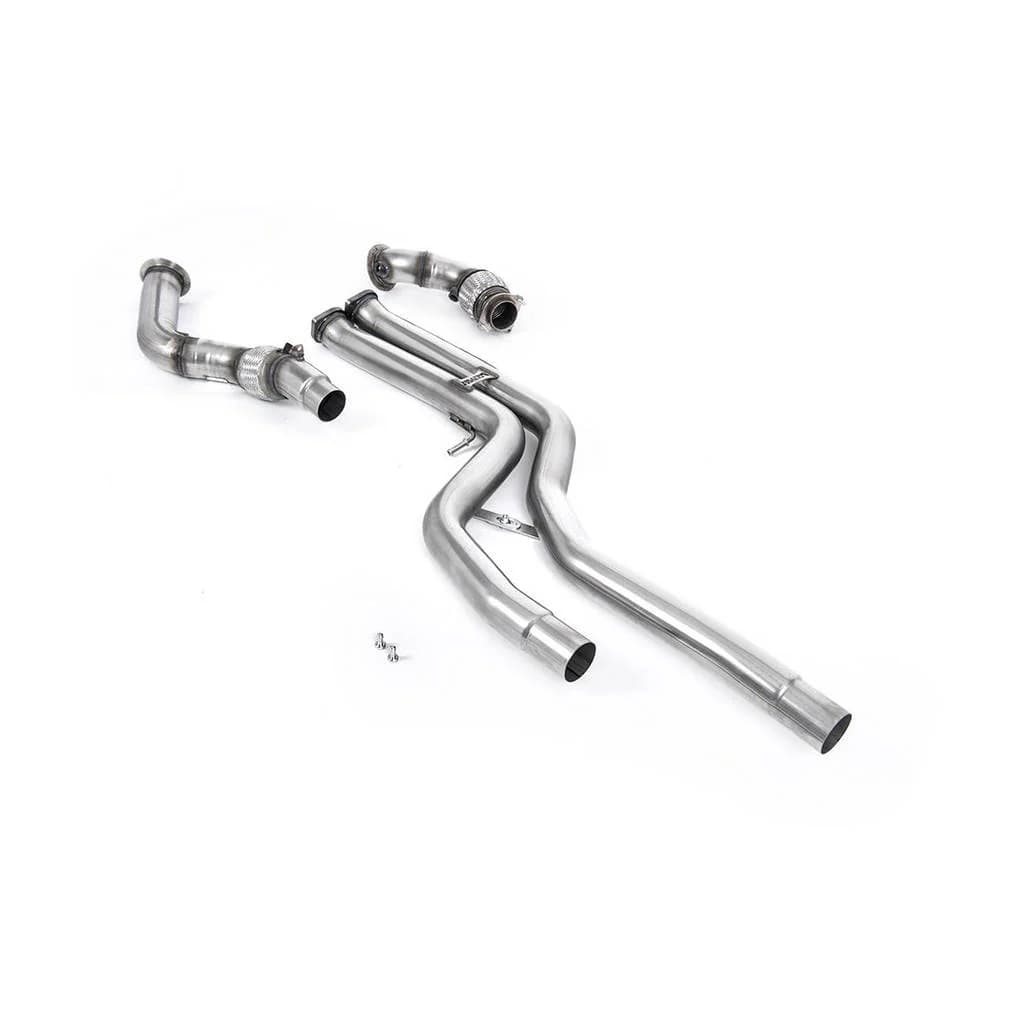 Milltek SSXBM1128 Rury zastępujące filtr GPF/OPF — BMW 3 Series F80 M3 & M3 Competition Saloon (OPF/GPF Models Only) — zdjęcie 1