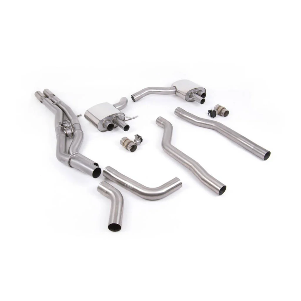 Milltek SSXAU864 Układ wydechowy Filter-Back — AUDI RS6 C8 4.0 V8 bi-turbo (OPF/GPF Models) — zdjęcie 1