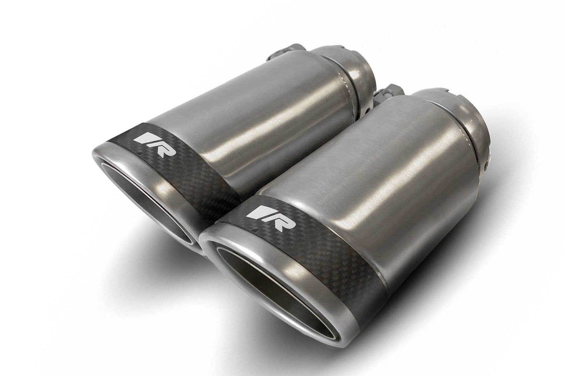 REMUS 0026 83CSR — Tailpipe set, Ø 84 Carbon Race