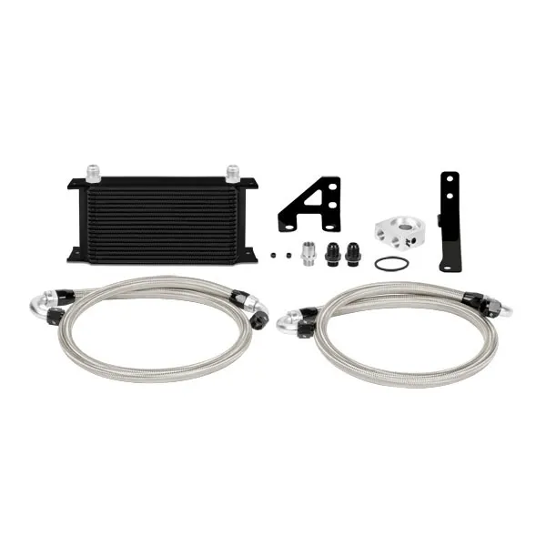 Chłodnica oleju Mishimoto MMOC-STI-15BK z podstawką bez termostatu Subaru WRX STi 2015- (czarna) — zdjęcie 1