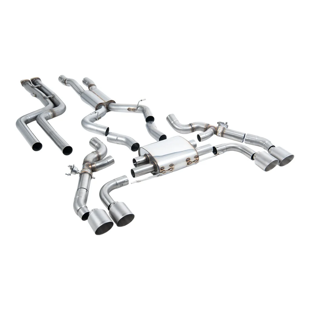 Milltek SSXBM1216 Układ wydechowy Downpipe-Back — BMW X3M / X3M Comp Pre LCI (G01) OPF/GPF 2019–2021 — zdjęcie 1