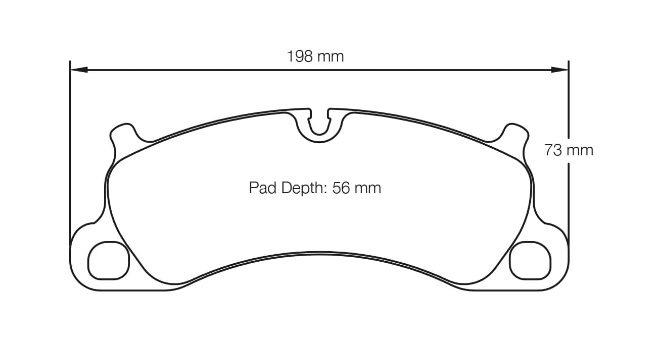 PAGID 4922-RSL1 Przednie klocki hamulcowe PORSCHE 991 Carrera S/4S (tarcze żeliwne) — zdjęcie 1