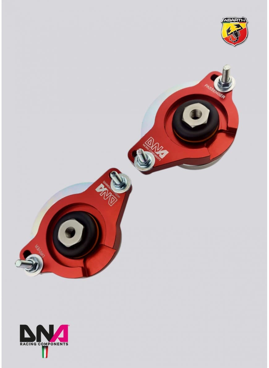 DNA Racing Górne mocowania amortyzatorów 500 Abarth EU (PC0705)