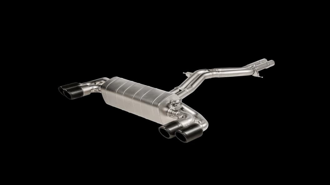 Układ wydechowy Akrapovič S-PO/TI/17H – PORSCHE 536 Cayenne E3 Turbo, Turbo S (bez tail pipes) – zdjęcie 1