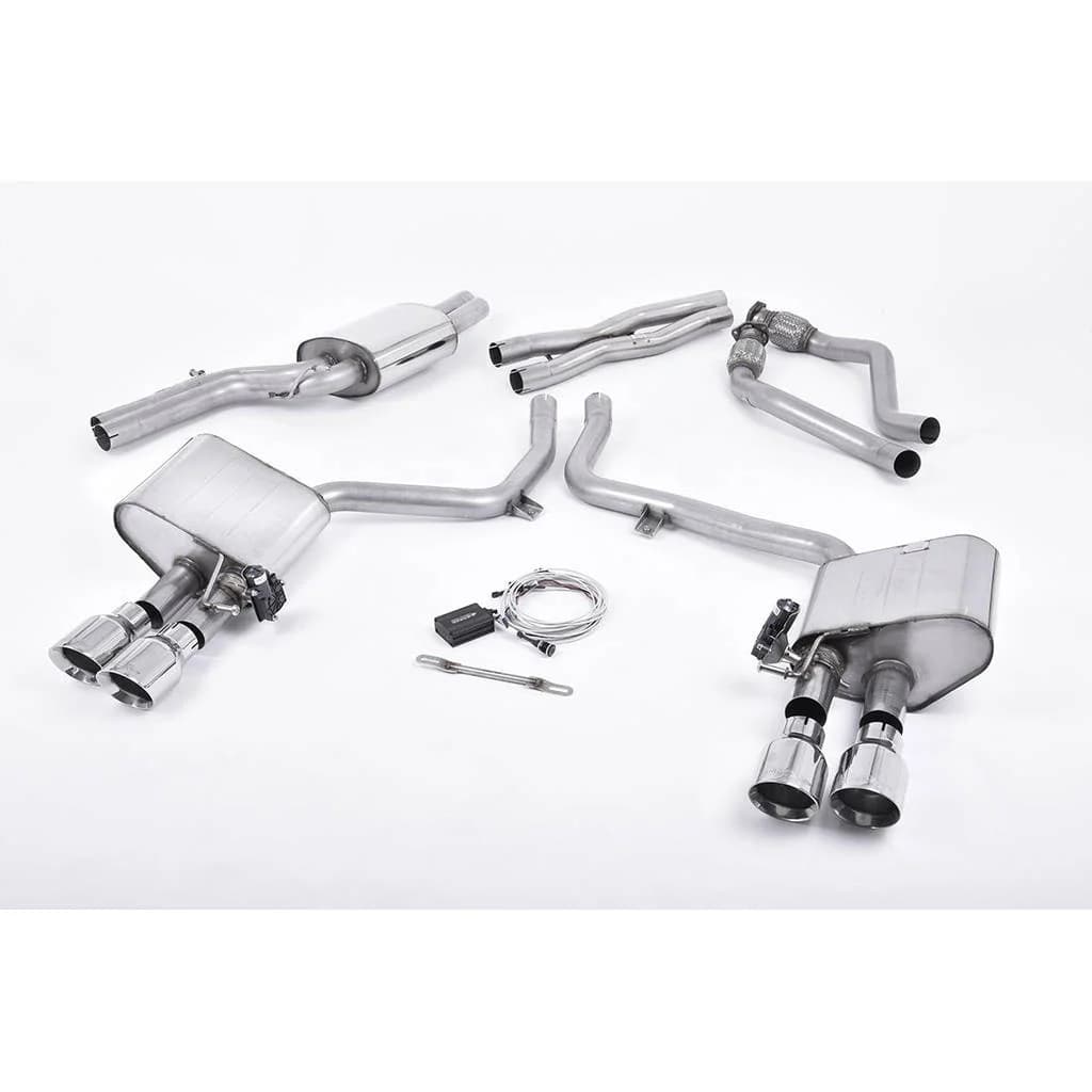 Milltek SSXAU407 Układ wydechowy Cat-Back — AUDI S4 3.0 Supercharged V6 B8.5 — zdjęcie 1