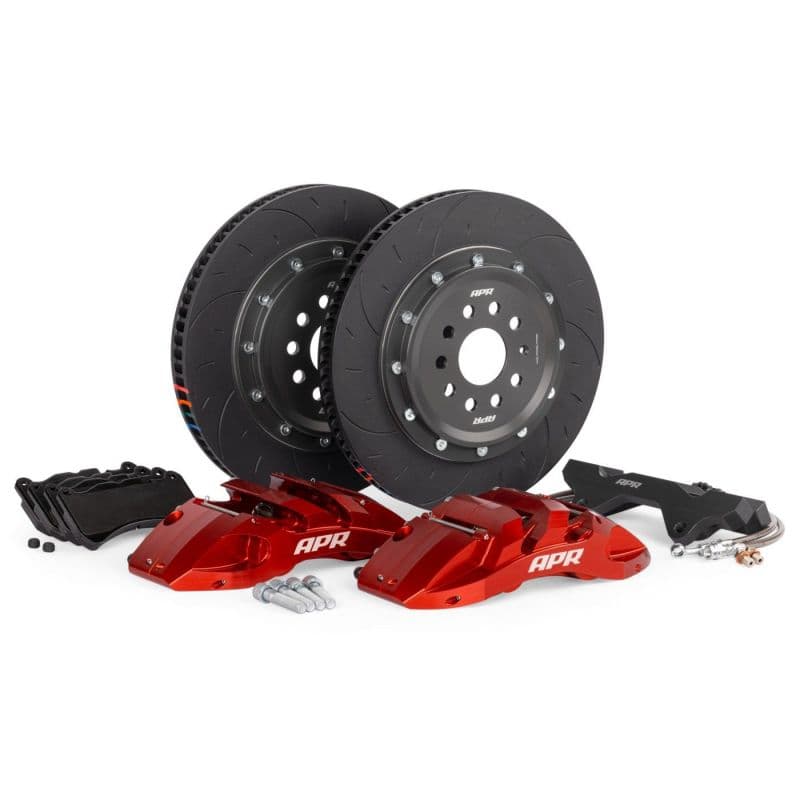 Zestaw hamulcowy, 6-cio tłoczkowy Big Brake Kit APR 370X34mm MQB EVO (OEM 355mm) Audi S3 8Y | VW Golf GTI / R Mk8 — zdjęcie 1