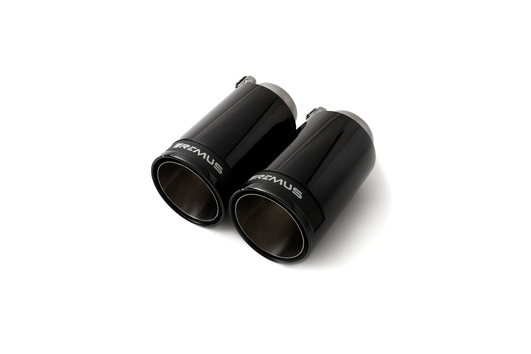 REMUS 0026 98CBR — Tailpipe Set, 98mm, Street Race black