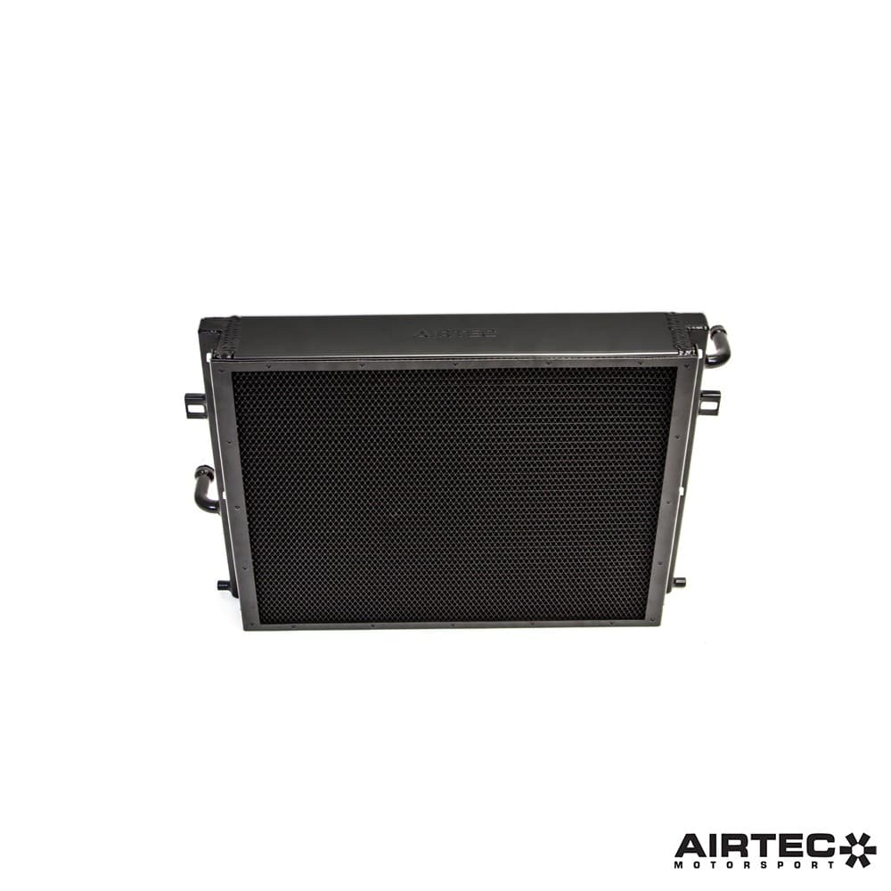 Chłodnica intercoolera (chargecoolera) Airtec Motorsport ATRADBMW2 BMW 120i / 125i / M140i (F20,F21 LCI), 220i / 230i / M240i (F22, F23 LCI), 320i / 330i / 340i (F30, F31, F34, F35 LCI), 420i / 430i / 440i (F32, F33, F36 LCI) 2.0 (B48) / 3.0 (B58)