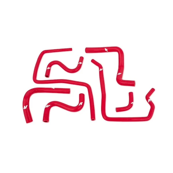 Zestaw przewodów silikonowych Mishimoto MMHOSE-SUB-ANC4RD do układu chłodzenia Subaru Impreza WRX, STi 2004-2007 EJ25 (czerwone) — zdjęcie 1