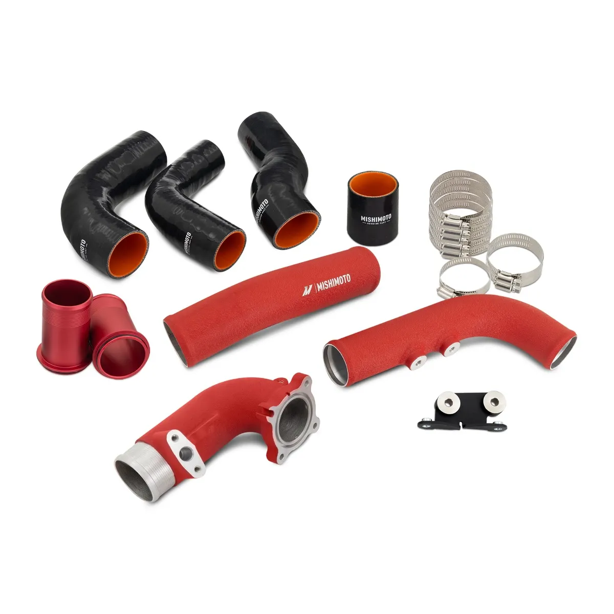 Orurowanie turbo Mishimoto MMICP-GRC-23RD (intercooler charge pipe kit) Toyota GR Corolla (GZEA14) 1.6 G16E-GTS (czerwone) — zdjęcie 1