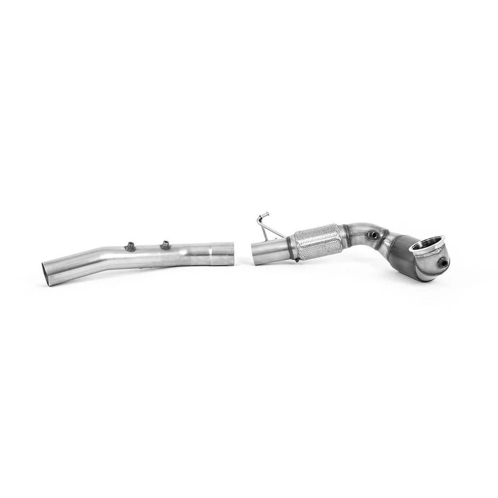 Milltek SSXVW639 Downpipe — VW Golf Mk8 GTi (245ps OPF/GPF) 2020 - 2022 — zdjęcie 1