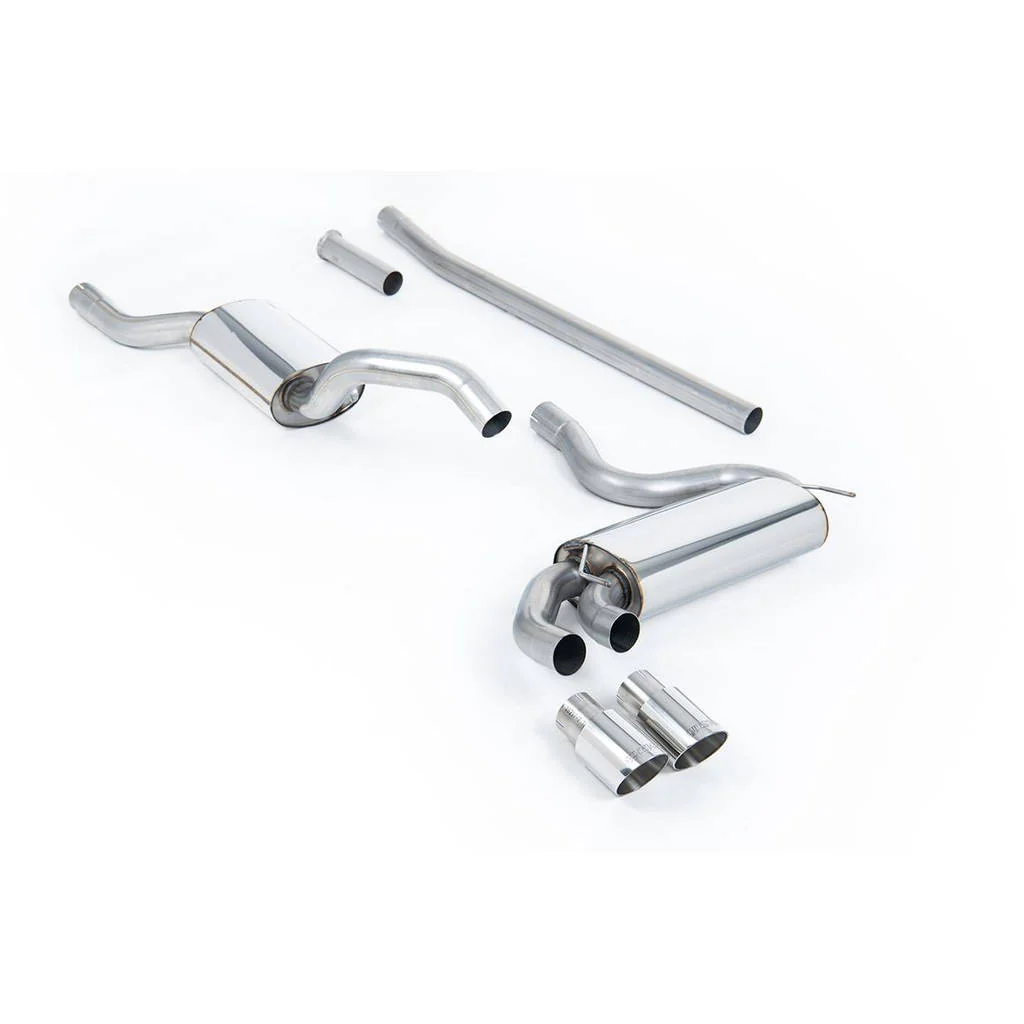 Milltek MCXAU101 Układ wydechowy Downpipe-Back — AUDI Coupe UR quattro 10v Turbo — zdjęcie 1