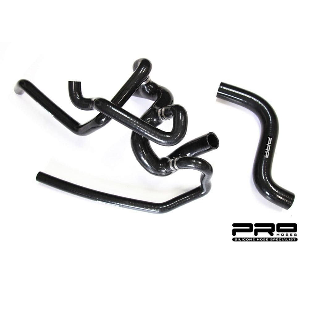 Zestaw przewodów silikonowych Airtec Motorsport PH/COLFO17-BK do układu chłodzenia Ford Focus RS Mk1 2.0T 16v Duratec (czarne)