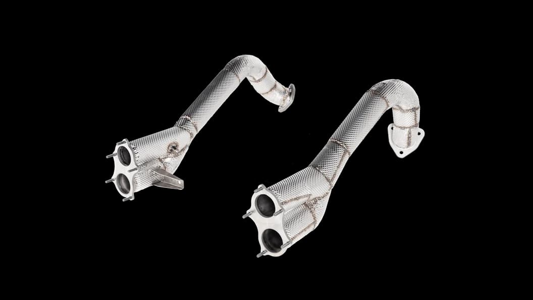 Zestaw rur łączących Akrapovič L-PO/T/13 – PORSCHE Cayman GT4 (718) – zdjęcie 1