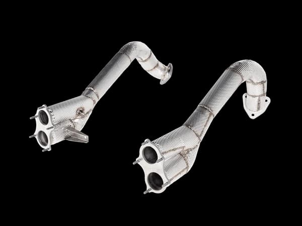 Zestaw rur łączących Akrapovič L-PO/T/13/1 – PORSCHE 718 Cayman GTS 4.0 / Boxster GTS 4.0 2020-2024 – zdjęcie 1