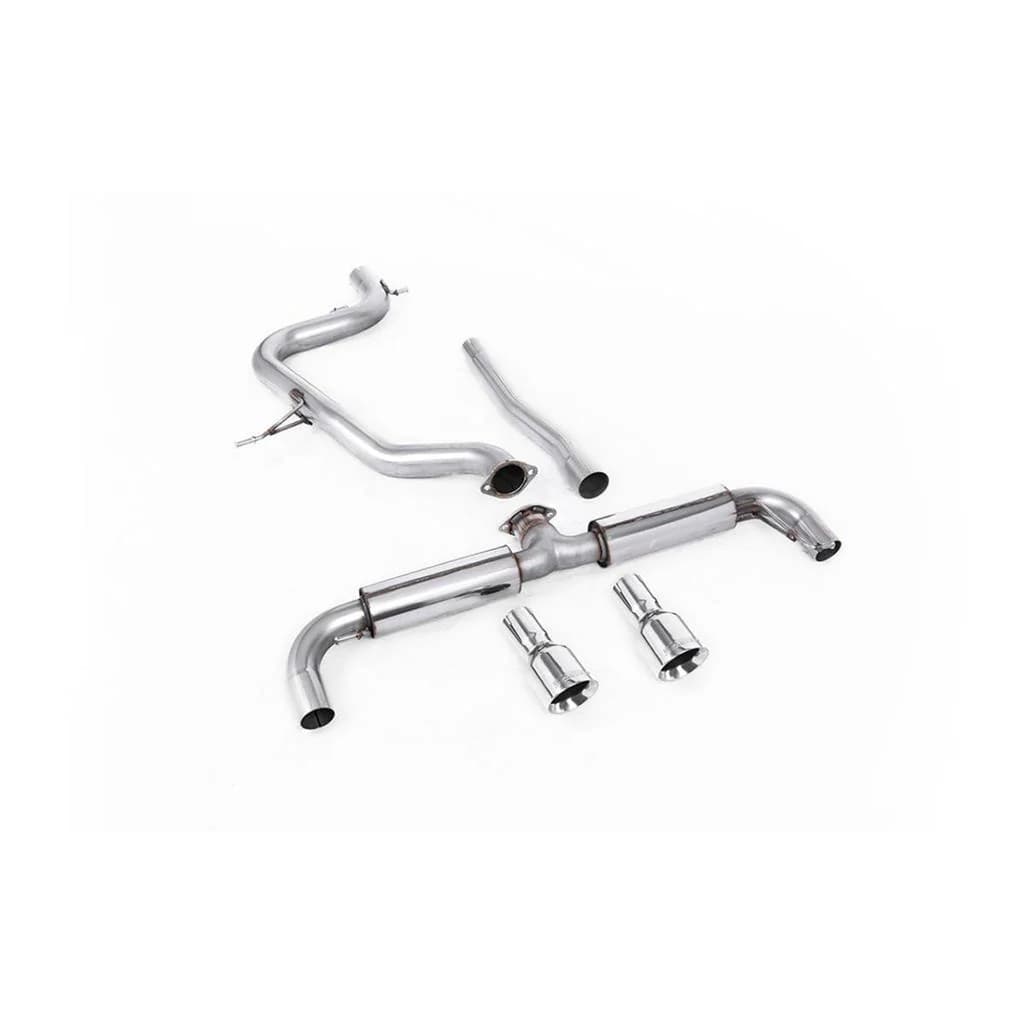 Milltek SSXVW182 Układ wydechowy Filter-Back — VW Golf Mk6 GTD 2.0 TDI 170PS — zdjęcie 1