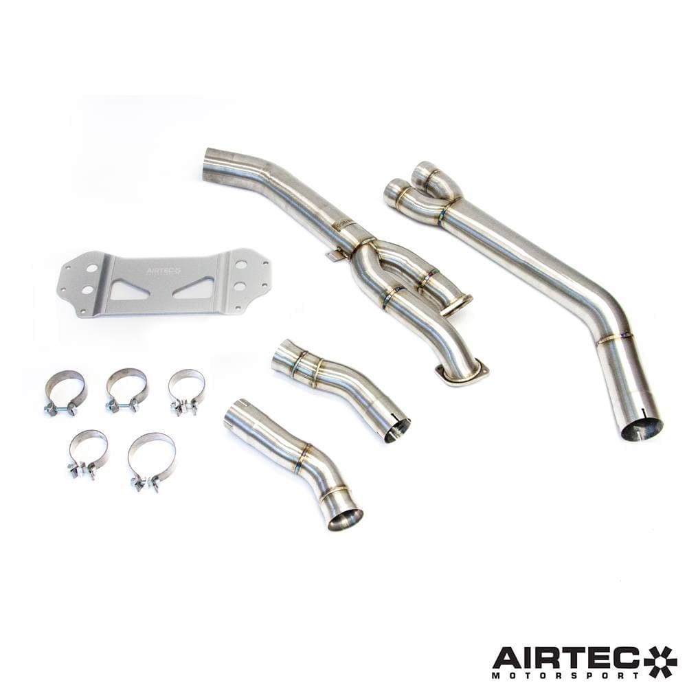Sekcja środkowa układu wydechowego Airtec Motorsport ATEXHBMW6 3.5" BMW M3 (G80, G81), M4 (G82, G83) 3.0 S58B30