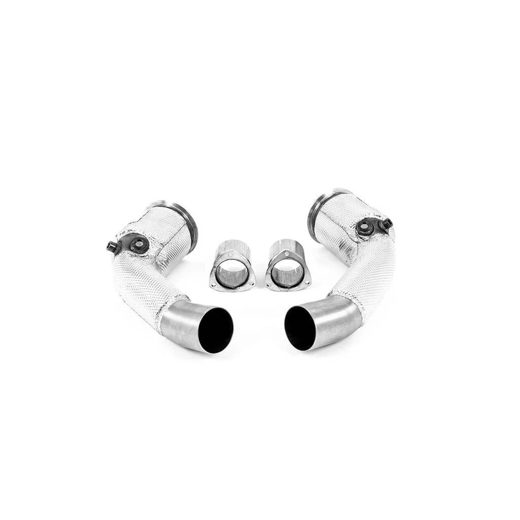 Milltek SSXAU871 Downpipe — AUDI RS6 C8 4.0 V8 bi-turbo (OPF/GPF Models) — zdjęcie 1