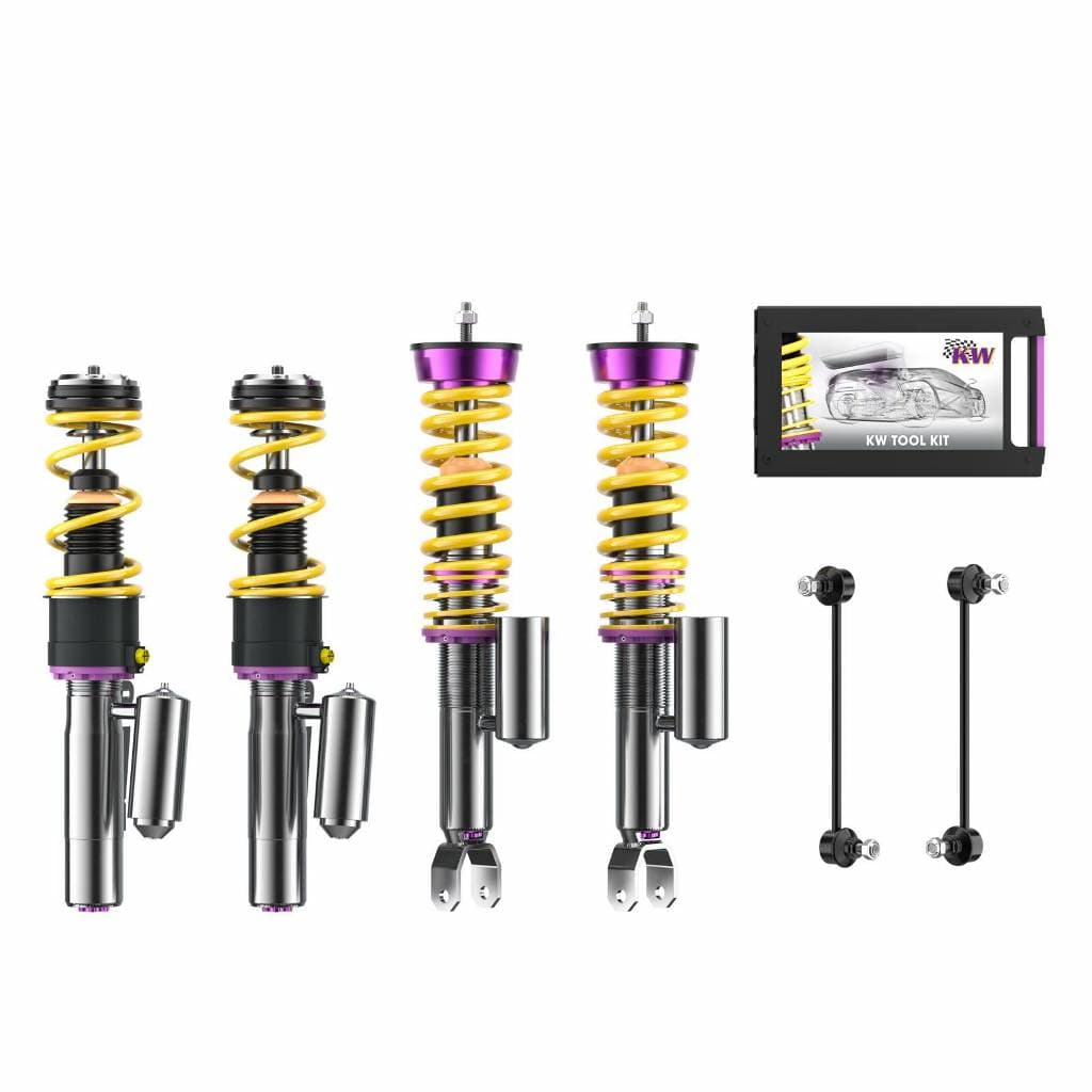 KW 35271223 zawieszenie gwintowane V3 z zestawem hydraulicznym (HLS 2) do PORSCHE 911 Turbo / Turbo S (997) — zdjęcie 1