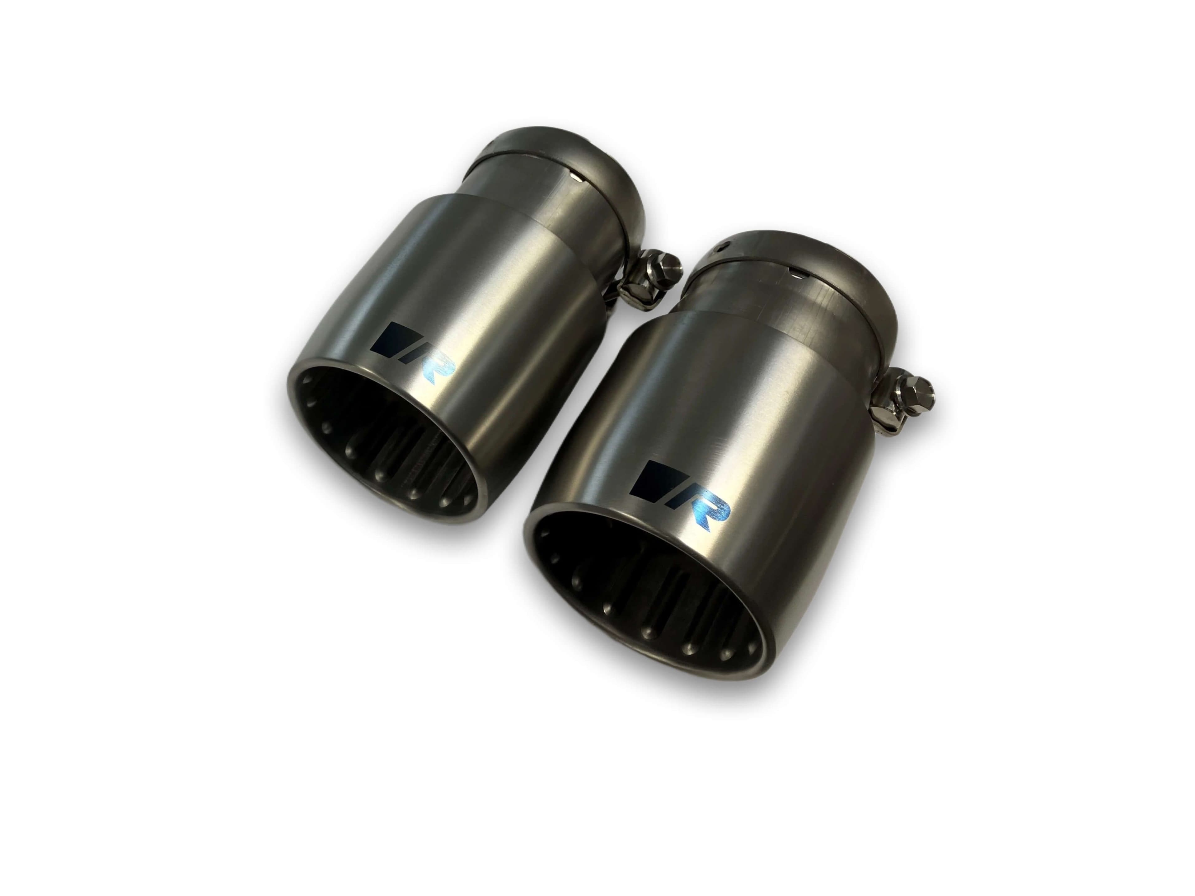 REMUS 0428 70GT — OPT GT Tailpipe Set, titanium scotched