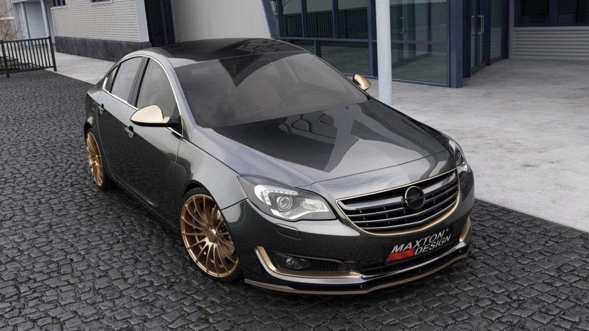 Splitter przedni Maxton Design na Oplu Insignia A po liftingu