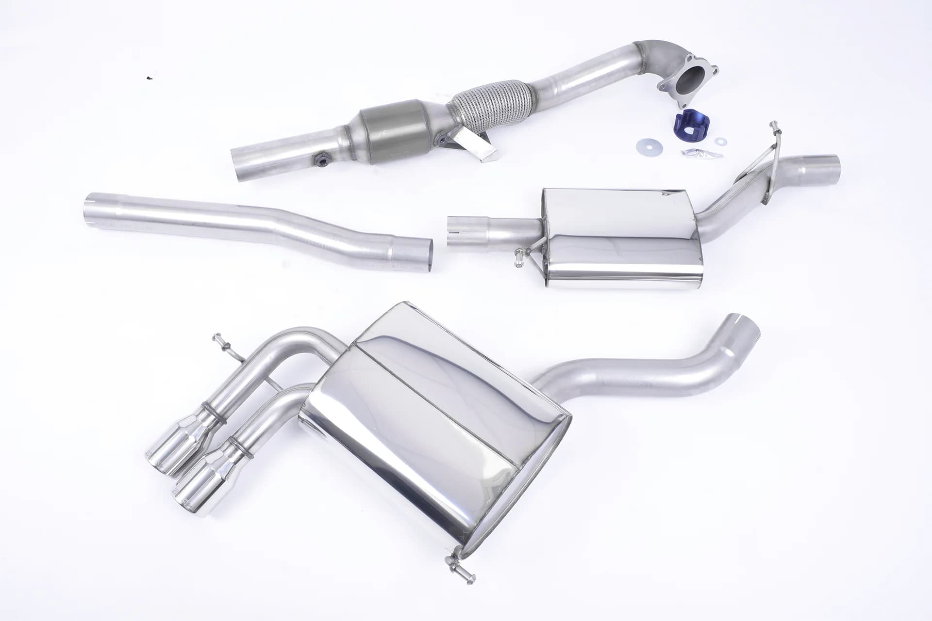 Milltek SSXAU044 Układ wydechowy Turbo-Back — AUDI A3 2.0T FSI quattro 5 door SportBack — zdjęcie 1