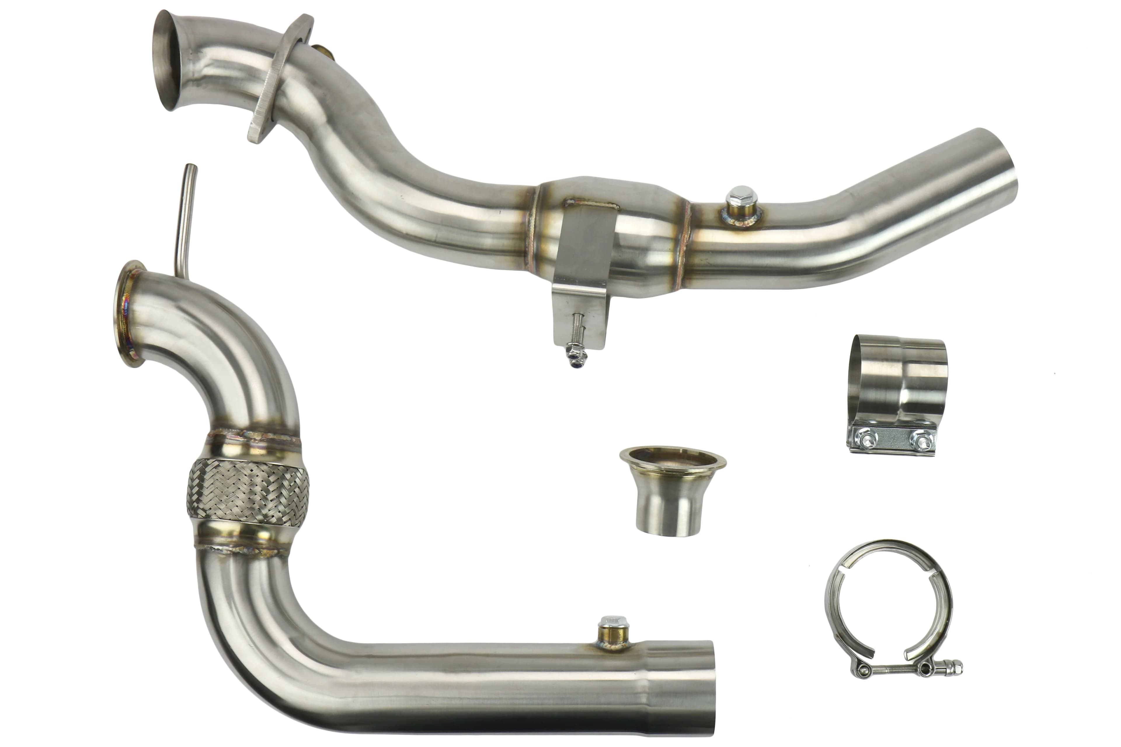Downpipe Mishimoto MMDP-MUS4-15CAT z katalizatorem Ford Mustang 2.3 EcoBoost 2015- — zdjęcie 1