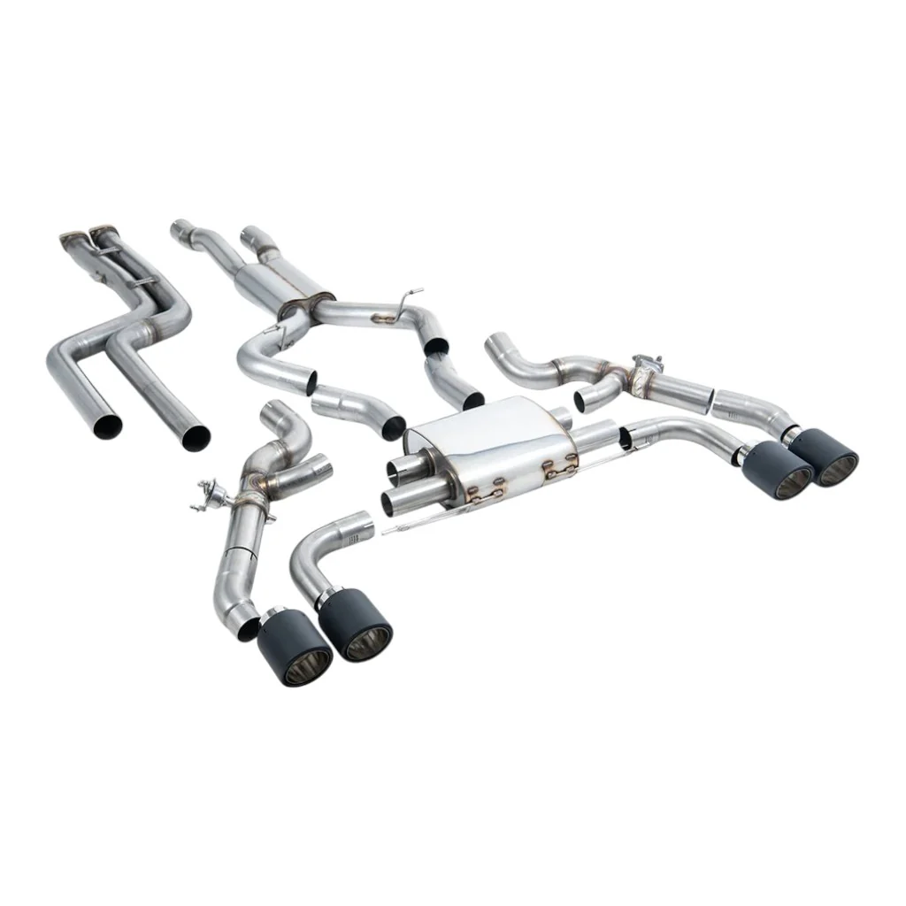 Milltek SSXBM1239 Układ wydechowy Downpipe-Back — BMW X3M / X3M Comp Pre LCI (G01) OPF/GPF 2019– — zdjęcie 1