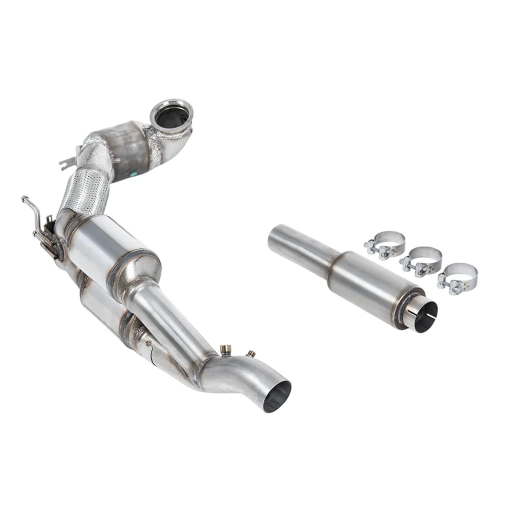 Milltek SSXVW739 Downpipe — VW Golf R (MK8) / AUDI TTS 2.0 TFSI Quattro 2019- — zdjęcie 1