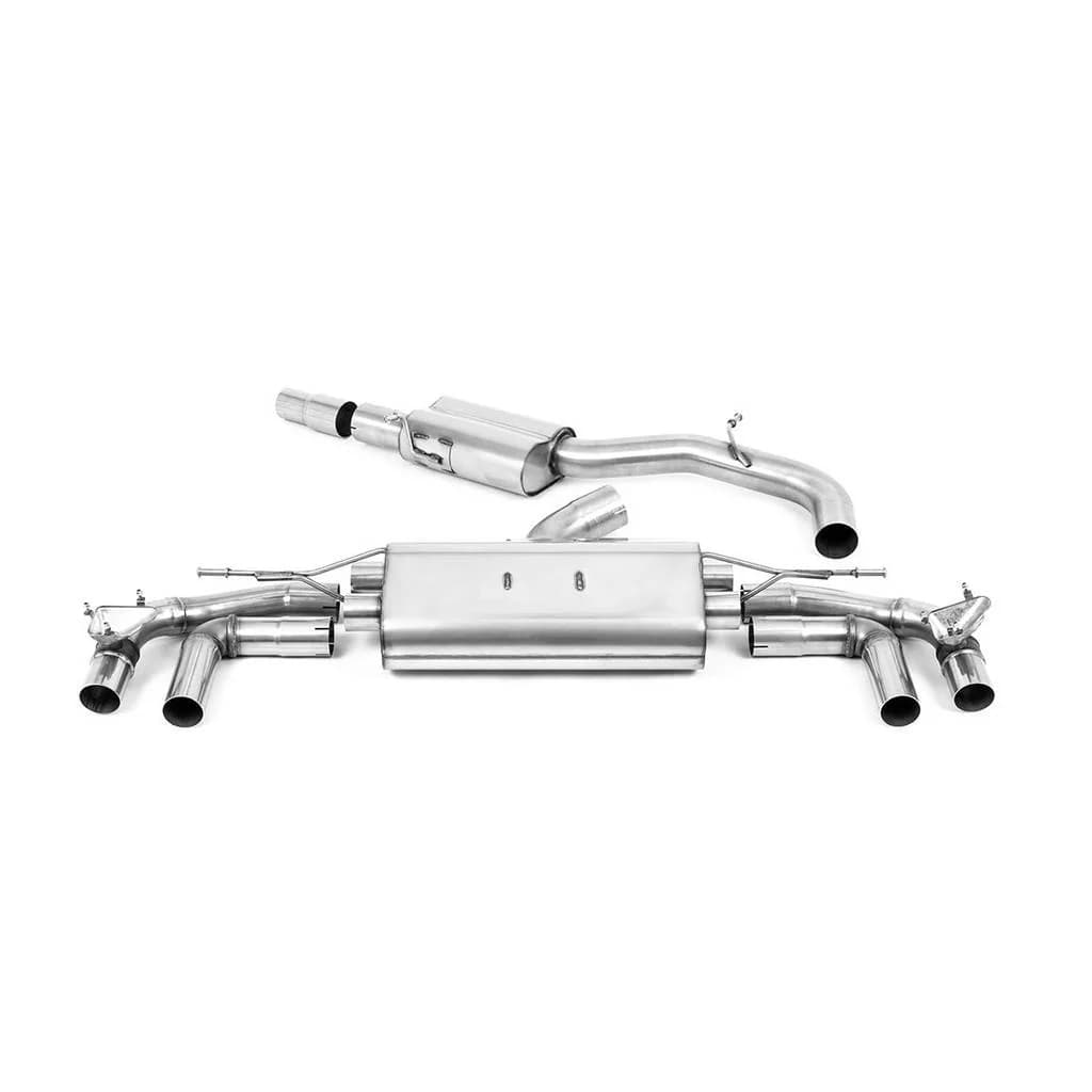 Milltek SSXAU911 Układ wydechowy Filter-Back — AUDI S3 2.0TFSI Quattro Sportback 310PS 8Y (OPF/GPF) 2020 - 2022 — zdjęcie 1