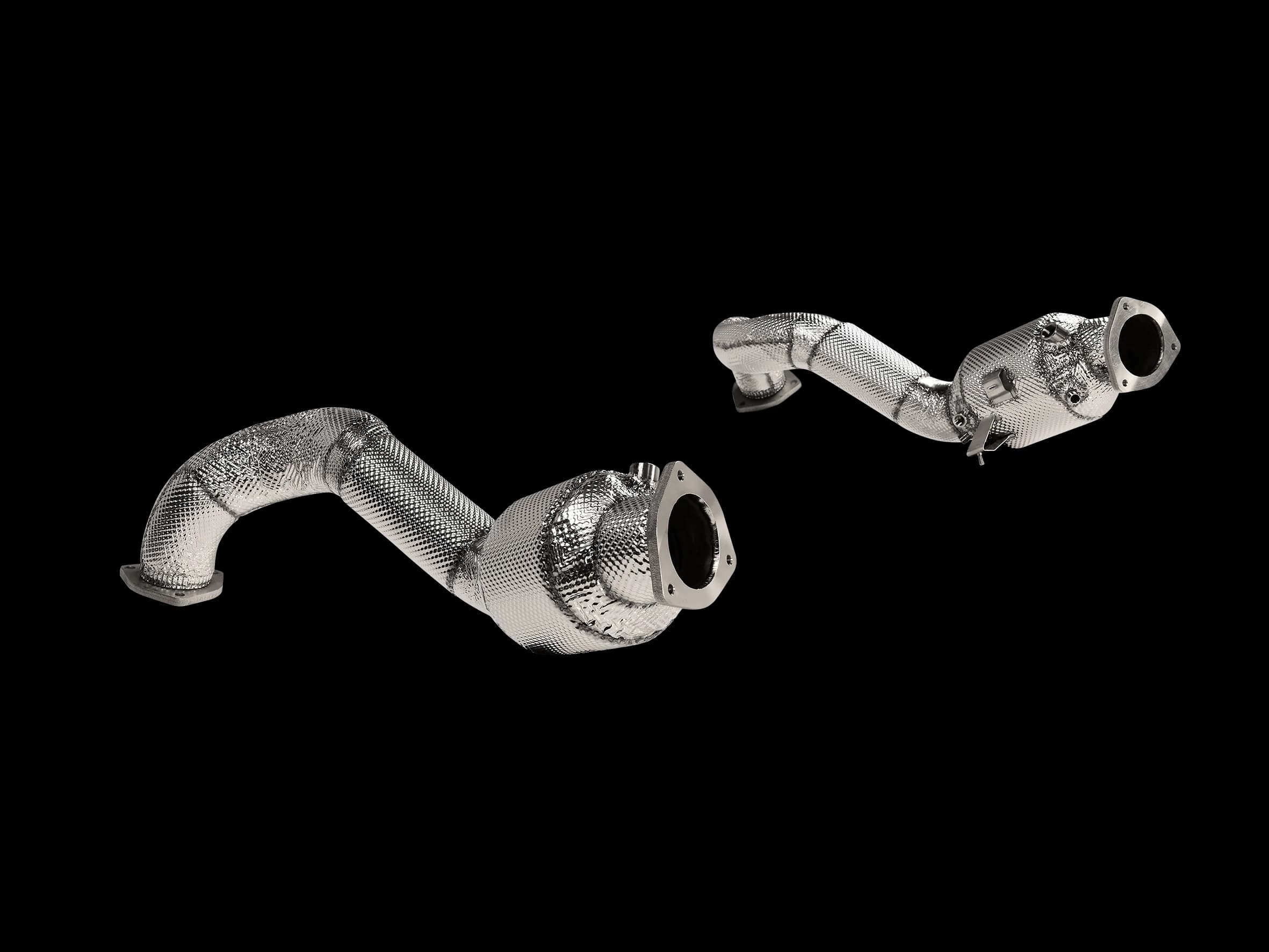 Zestaw rur łączących Akrapovič L-PO/T/17 – PORSCHE 718 Cayman GT4RS 2022-2024 – zdjęcie 1