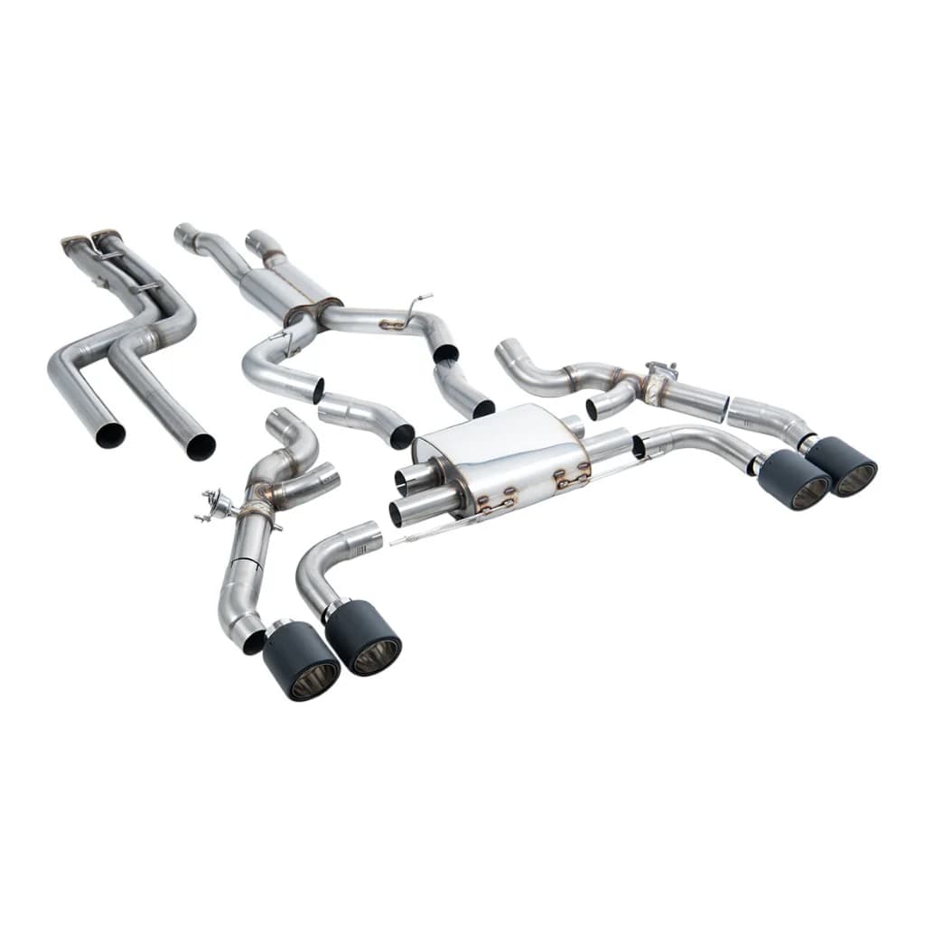 Milltek SSXBM1218 Układ wydechowy Downpipe-Back — BMW X3M / X3M Comp Pre LCI (G01) OPF/GPF 2019–2021 — zdjęcie 1
