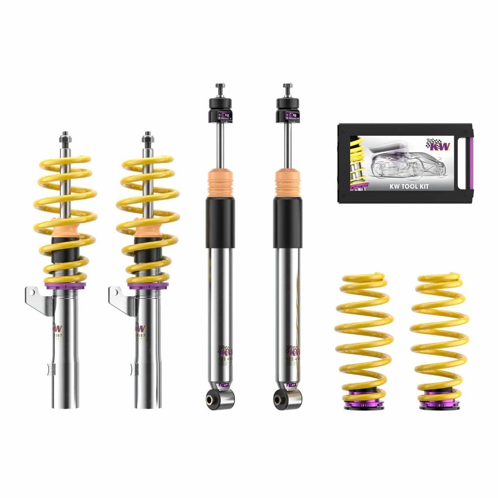 KW 352800CT zawieszenie gwintowane INOX V3 AUDI A3; (GY) — zdjęcie 1